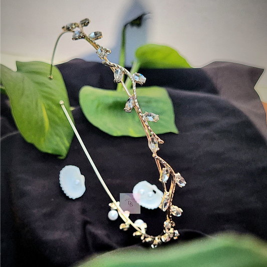 Crystal Hairband (Silver)