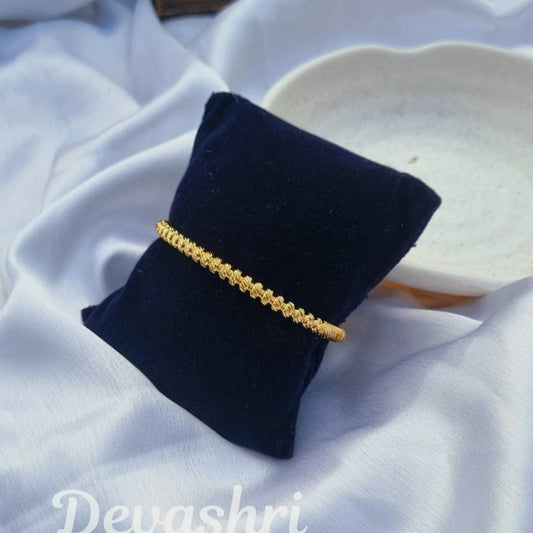 Rope Twisted Bamboo Kada