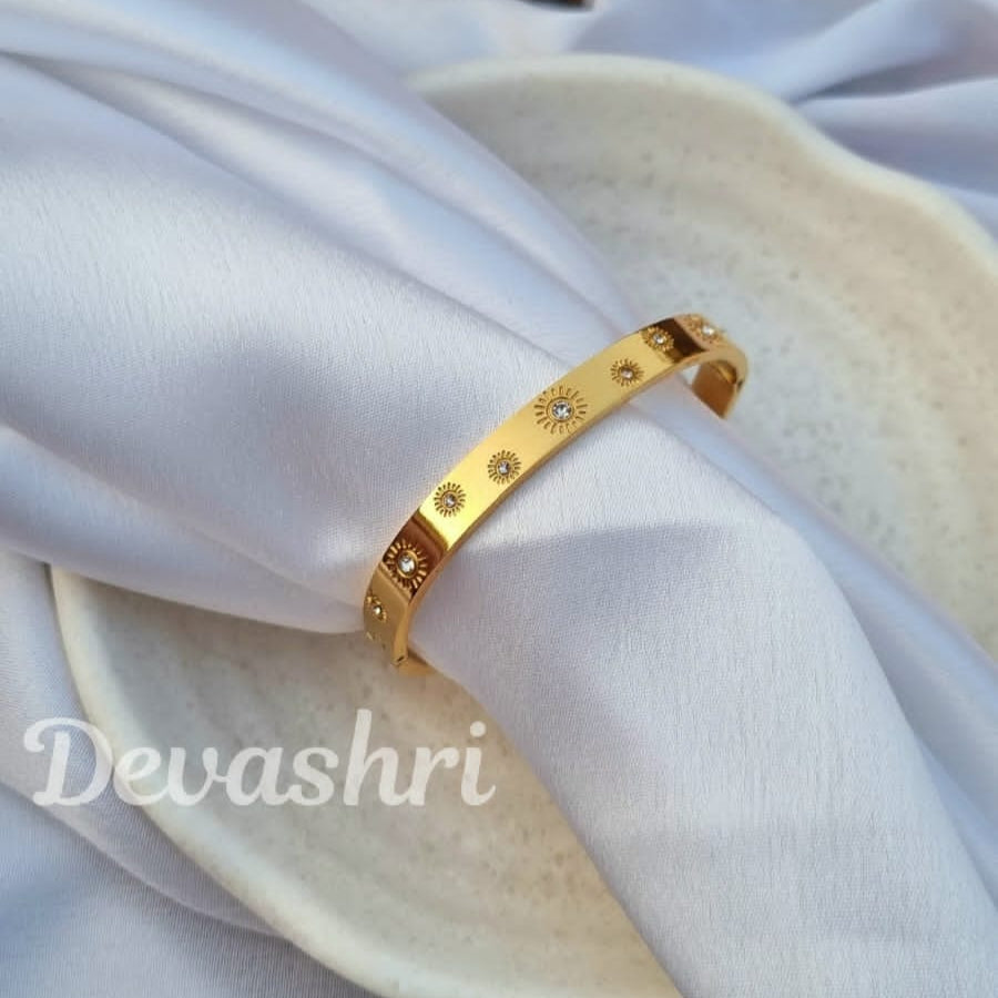 Golden Sun Shine Kada Bracelet