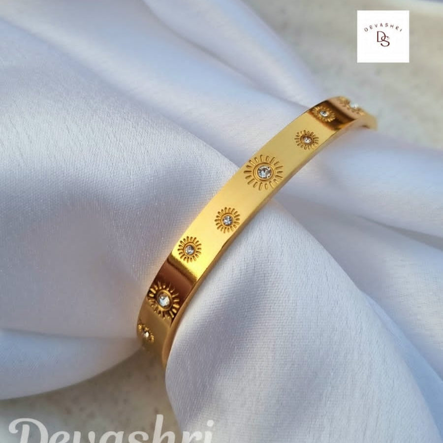 Golden Sun Shine Kada Bracelet