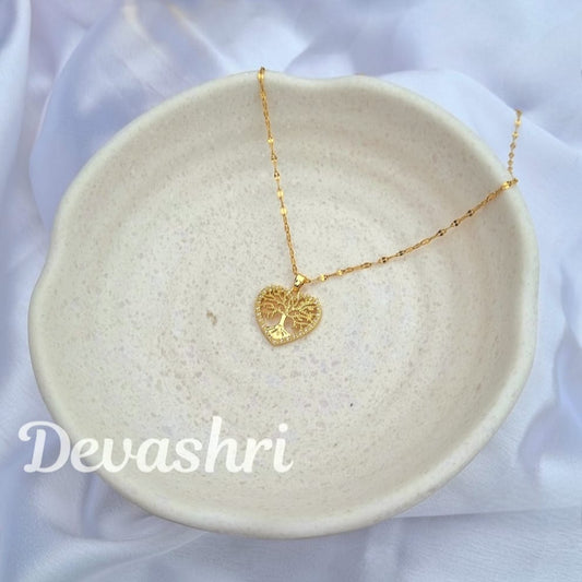 Tree of Life Heart Necklace