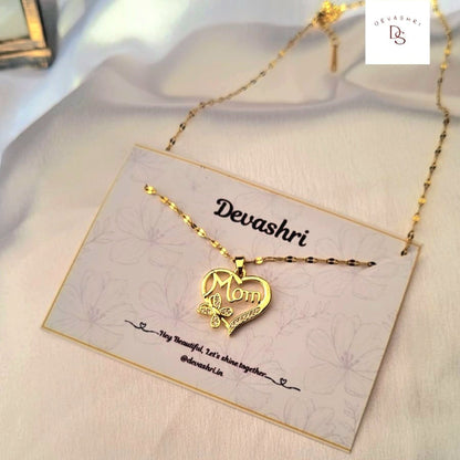 Mom's Love Pendant Necklace