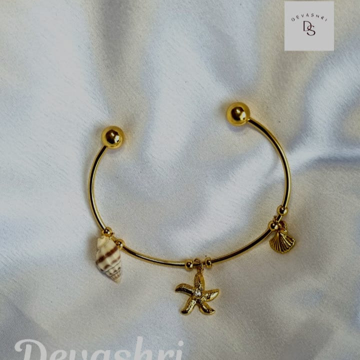 Celestial Charm Meets Ocean Grace Adjustable kada