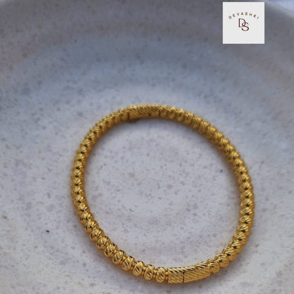 Rope Twisted Bamboo Kada