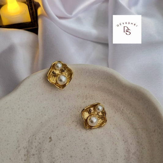 Pearl Prism Earring