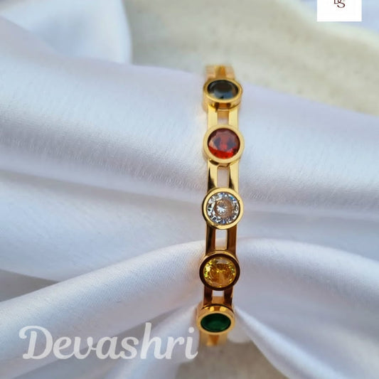 Multi Gem Stone kada Bracelet