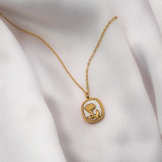 The Blossom Frame Necklace
