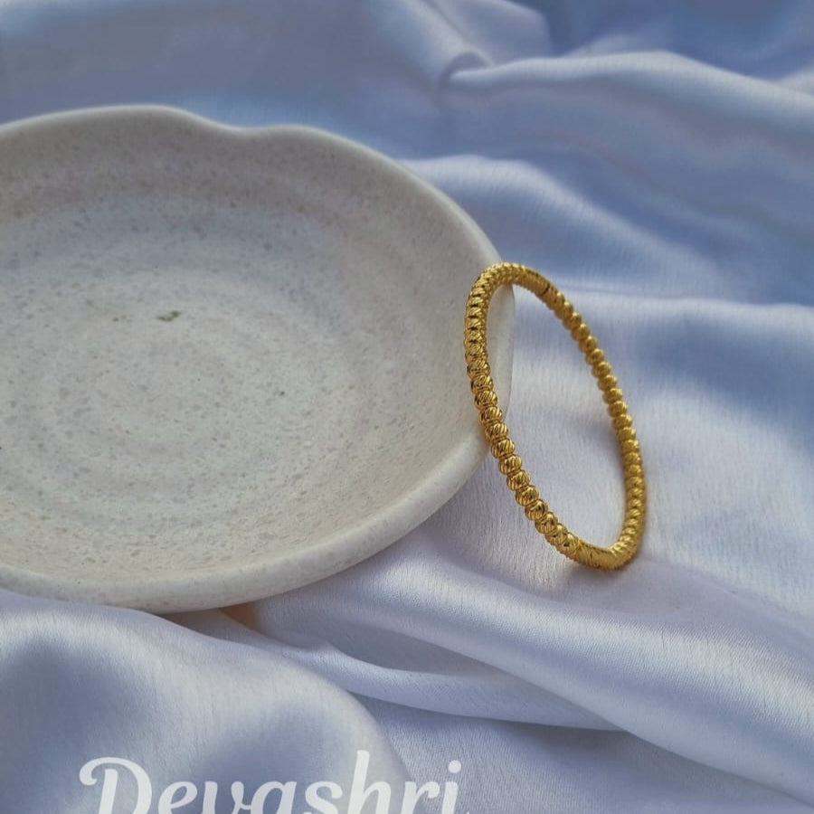 Rope Twisted Bamboo Kada