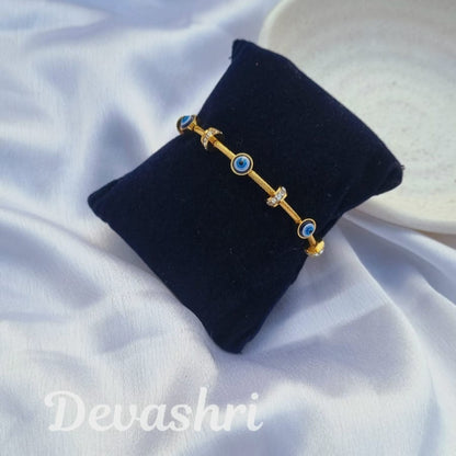 Classic Gold Evil Eye Bracelet