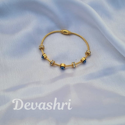 Classic Gold Evil Eye Bracelet
